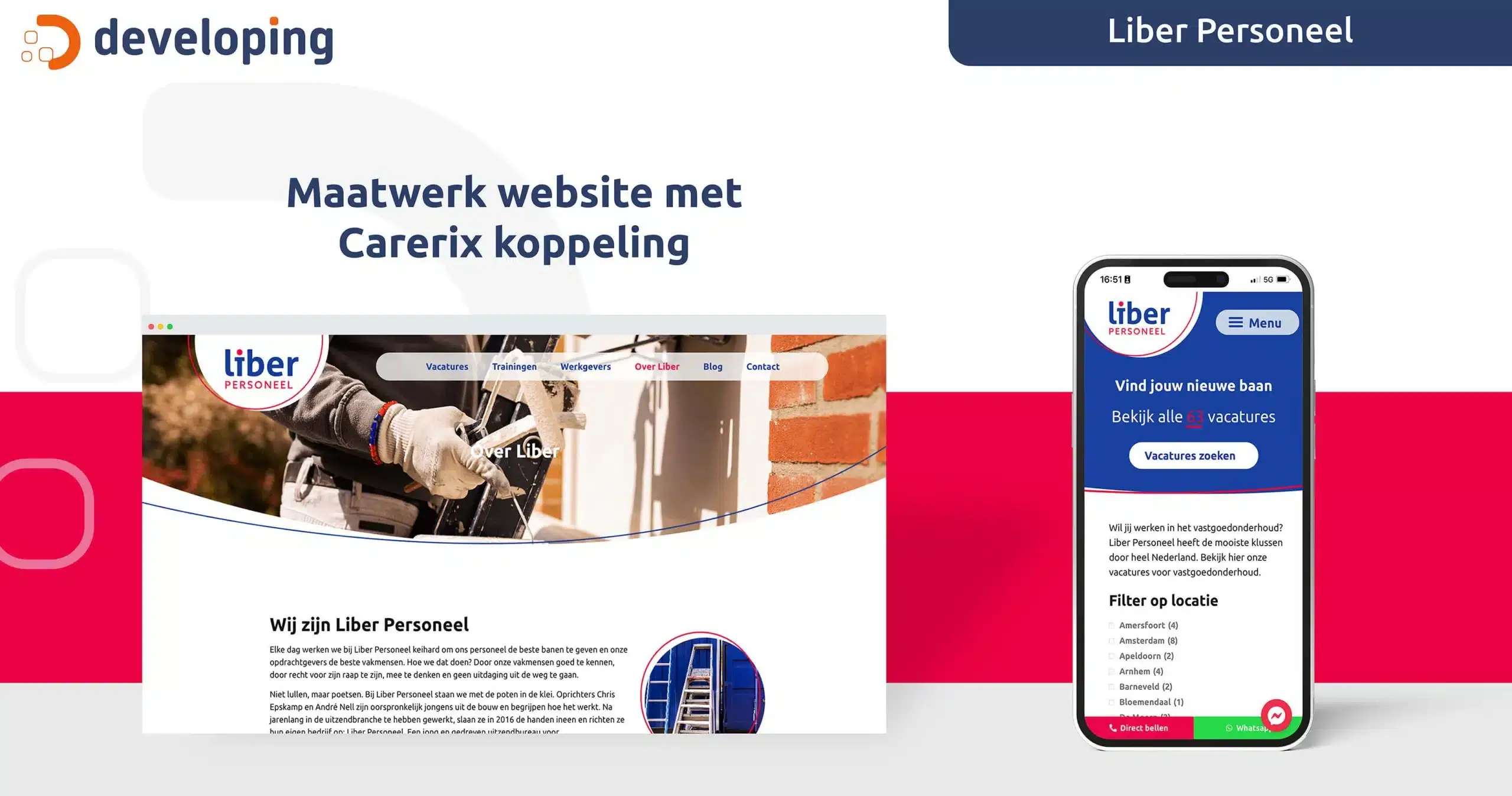 Website Liber Personeel online!